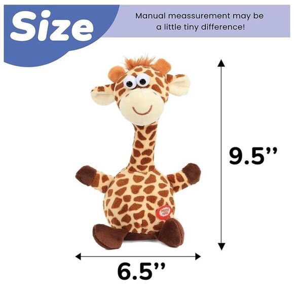 NWT … HOPEARL “Giraffe” Interactive Toy - Picture 3 of 8
